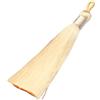 Blausky - 40 pezzi di nappe da 8 cm, nappe con ciondolo a fiocco, nappe morbide e colorate con cordino per la creazione di gioielli, souvenir, nodo cinese, decorazione per la casa, bianco-giallo