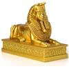 TRANSGOOD Statuetta da collezione della Sfinge egizia, alta 6 cm, souvenir egiziani, mini statuetta in resina per la decorazione di casa e scrivania