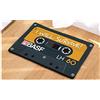WENYA Tappetino Antiscivolo Assorbente Zerbino Nero Giallo Retro Musica Nastro Stampa Bagno Cucina Porta della Camera da Letto Tappetino in Peluche Microfibra Tappeti Zerbino (Colore 7, 50x80 cm)