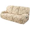 ZEaink Copridivano Relax Reclinabile Elasticizzato 1/2 /3 Posti, Copripoltrona Relax Reclinabile Universale con Tasche, 4/6/8-Pezzi Fodera per Poltrona Lavabile, Coperture per Elettrica Divano ( Color : #10
