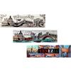 CUCUBA Set 3 Calamite Magneti da frigorifero 3D Città Venezia Italia Souvenir Regalo Casa Cucina da Collezione 10433 10439 10438