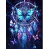 VAIIEYO 5D Diamond Painting Cacciatore Sogni, Diamond Painting Kit Completo Farfalla, Pittura Diamante, Ricamo con Strass Punto Croce Arte e Artigianato Decorazione per Casa e Pareti 30x40 cm-20