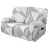 ZEaink Copridivano Relax Reclinabile Elasticizzato 1/2 /3 Posti, Copripoltrona Relax Reclinabile Universale con Tasche, 4/6/8-Pezzi Fodera per Poltrona Lavabile, Coperture per Elettrica Divano ( Color : #14