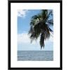 RK Cadres Photo Frame con Passepartout Super White per un'immagine 32x45 o 45 x 32 cm Cornice portafoto Nero, 2 Centimetri di Larghezza, Foto Struttura in Legno