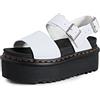 Dr. Martens Sandali Donna, Bianco Hydro, 40 EU