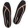 Frank Mully Scarpe basse da donna con punta quadrata, comode scarpe da lavoro piatte, Nero , 39.5 EU