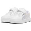 PUMA Sneakers Caven 2.0 Holo per Bimbi ai Primi Passi 19, White Mauve Mist Silver Pink Metallic