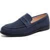 Generico Mocassino Uomo Estivo Pelle Scarpe Uomo Casual Moda Mocassini Morbidi Comfort Slip On Pantofole Particolare