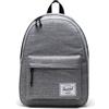 Herschel Zaino unisex Herschel Classic, Tratteggiatura incrociata del corvo, One Size, Classico