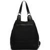 MISAKO Zibi Zaino in nylon antifurto Donna - Zibi Nero 30 X 28 X 11 cm