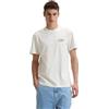 Lee - T Shirt Uomo - vestibilità Regular Flag Tee - Naturale