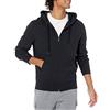 Amazon Essentials Giacca Leggera a vestibilità Regolare con Cappuccio e Zip Integrale Uomo, Nero, M