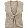 ONLY Onlchili S/L String Vest Knt Noos Onlchili S/L - Gilet con Perizoma Knt Noos Donna (Pacco da 1)