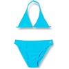 Haute pression Set Due Pezzi Ragazza Tinta Unita Bikini, Turchese., 14 Anni
