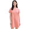 TOM TAILOR Denim 1042419 Mini Abito Basic, 35361-Shell Pink, XL Donna