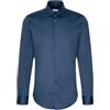Seidensticker Camicia da Uomo Business - Slim Fit - Facile da Stirare - Colletto Kent - Maniche Lunghe - 100% Cotone, Turchese, 45