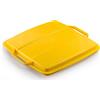 DURABLE Coperchio quadrato per DURABIN® 90L , Giallo, 1800475030