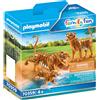 PLAYMOBIL Family Fun 70359 2 Tigri con bambino