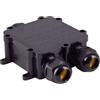 S-CONN maximum connectivity S/CONN scatola di connessione per cavi di rete da esterno a massima connettività, IP68, grande, 1x2 (08-01052)