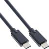 InLine Cavo InLine® USB 3.2 Gen.2x2, USB-C maschio/maschio, nero, 0,3 m
