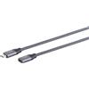 S-CONN maximum connectivity S/CONN massima connettività Cavo USB C-C--Prolunga USB-C®, 3.2 Gen 2, Pro, 1,5 m (13-46150)