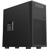 UNYKAch AERO C15, case per PC di tipo Midi Tower, colore nero, compatibile con schede madri Micro ATX e ITX, realizzata in SGCC (acciaio al silicio) e ABS (acrilonitrile butadiene stirene), ventola da 13 cm