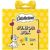 CATISFACTIONS Junior Box Snacks para gatos con Queso, Pollo y Salmón 150 g