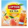 Pukka, Lipton Lipton | Ice Tea Black Tea Peach |5L | Zero | senza zucchero | per preparazione in acqua fredda | gusto pesca | per 500 ml | con edulcoranti di origine naturale | 10 bustine piramidali
