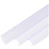 INCREWAY Protezioni antiscivolo per ante di armadietti, 4 pezzi, in plastica trasparente, per proteggere mobili da cucina, sgabelli, pedane e sedie da scheggiature, adatte per spessore di 18-20 mm