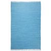 Theko Happy Cotton - Tappeto 100% cotone, 120 cm x 180 cm, colore: Turchese