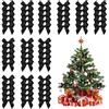 XJLyaya 60 Fiocchi, Fiocchetti Piccoli per Decorazioni, Fiocchetti per Bomboniere per Matrimoni, Confezioni Regalo, Artigianato, Compleanni, Torte, Decorazione di Sacchetti per la Merenda (Nero)