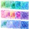 LUCKIGUCK Infusible Transfer Ink Sheets Carta di Trasferimento 30.5 x 30.5 cm Patterns Fogli di Inchiostro Infusibile Decorati per DIY Tazza E Vestiti (Tie Dye, 12pcs)