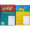 EDIPRO - E5219CT - Blocco documento di trasporto 33x3 autoricalcante f.to 29.7x22 & E2104A - Registro prima nota IVA corrispettivi 13x2 autoricalcante f.to 29,7x22,5