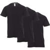 SADISRLS Payper Sunset T-Shirt Uomo 100% Cotone 155 g/m² Maglietta Manica Corta Girocollo Basic Confezione 3 o 5 Pezzi, Ideale per Lavoro e Uso Quotidiano