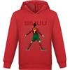 Forlcool Felpa con cappuccio unisex per ragazzi No.7 Fan Match Football Felpa casual regalo per bambini