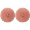 TgoBeauty 1 Paio di capezzoli Adesivi realistici riutilizzabili in Silicone, Diametro 8 cm, con Cuscinetti Adesivi applicabili alle Protesi mammarie (Rosa, L)