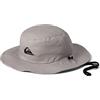 Quiksilver Cappello da uomo Bushmaster Sun Protection Floppy Visor, Sleet, L