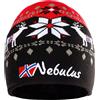 Nebulus Berretto unisex Infinity, caldo, morbido, berretto in stile norvegese, rosso, taglia unica, Colore: rosso, Taglia unica