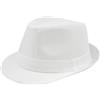 FeMereina Fedora Cappelli per uomo donna tesa corta unisex estate spiaggia stile anni '20 accessori per feste, bianco, Taglia unica