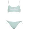 Saint Barth MC2 Costume Bikini 2 Pezzi Verde Acqua e Rosa Reversibile (IT, età, 8 Anni, Regular, Bambina, Rosa)