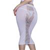 TouKingda Gonna midi aderente in pizzo da donna, sexy, trasparente, elasticizzata, lucida, Y2K, tinta unita, per rave, lingerie, feste, discoteca, bianco, Taglia unica