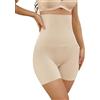 DIGZ Guaina Contenitiva Donna Pancia Piatta, Pancera Contenitiva Donna a Coscia Lunga, Mutande Contenitive Modellanti - Intimo Push Up Post Parto, Tessuto Elastico e Traspirante