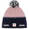 Eisbär Berretto con Pompon Refocus Skipool Donna - Made in The EU Beanie Invernale Lana da Sci Fodera, Fodera Inverno Autunno/Inverno - Taglia Unica Nero