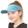 Sukeen Cappellino parasole da donna ad asciugatura rapida, per bambini, protezione dai raggi UV, visiera elastica con fascia traspirante