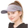 Sukeen Cappellino parasole da donna ad asciugatura rapida, per bambini, protezione dai raggi UV, visiera parasole per bambini dai 5 ai 12 anni, visiera elastica con fascia traspirante che assorbe il