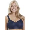 MISS MARY OF SWEDEN Reggiseno T-Shirt Smoothly - Senza Ferretto, Coppa Piena, Spalline Imbottite Regolabili, Comfort Quotidiano Donna 7b Blu Scuro