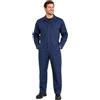 fratelliditalia.org Kit Tuta da Lavoro Blu Scuro e t-Shirt per Lavoratori Professionisti in Vari settori Industria edilizia Officina Meccanica