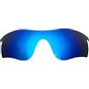 Wetnenss Lenti di ricambio per occhiali Oakley modello Radarlock Path Serie Sunglass Polarizzate Spessore 1,5 mm Prevenzione della salsedine Resistente all'olio, Blu, 132*45mm
