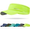 Sukeen Cappello con visiera parasole ad asciugatura rapida, UPF 50+, protezione solare UV, per donne e uomini, cappello da corsa, cappello da golf, visiera elastica fresca con fascia traspirante per