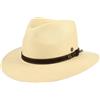 LIERYS The Striking Cappello Panama Traveller Paglia Fascia in Pelle Protezione UV 50 Unisex Primavera Estate
